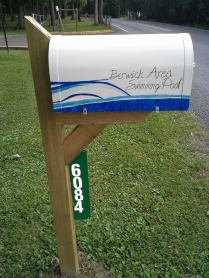 Swimming Pool Mail Box